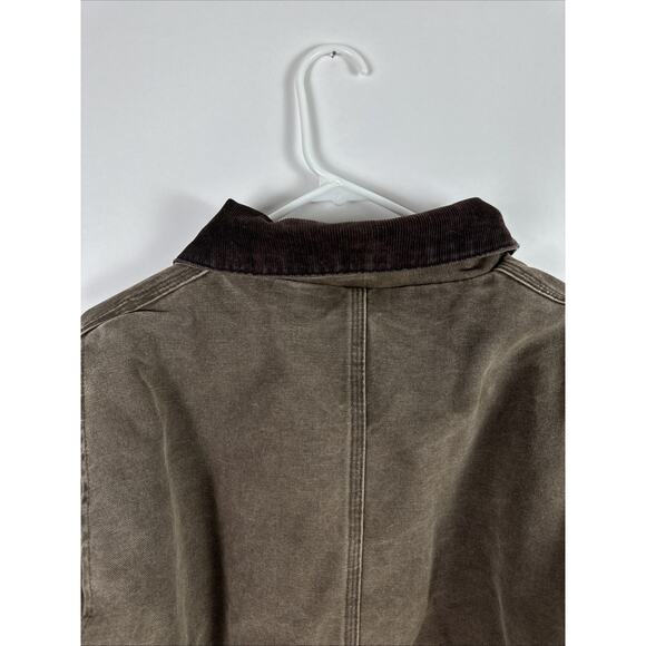 RARE Vintage Carhartt Chestnut Brown J22 CHT Jacket Size X-Large Regular - Picture 13 of 16